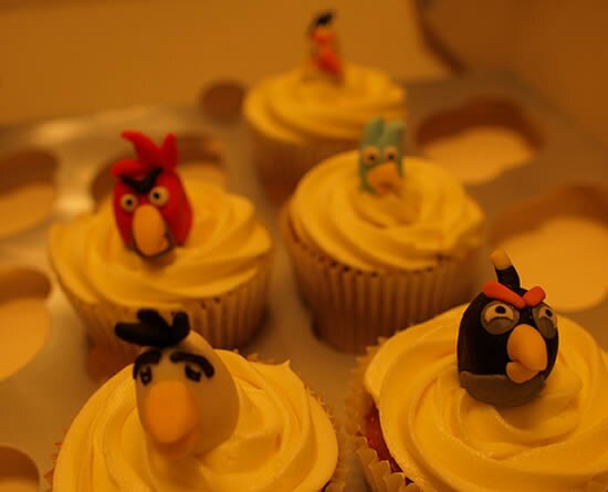 angry bird cupcake Best Angry Birds Fan Art & funny goodies
