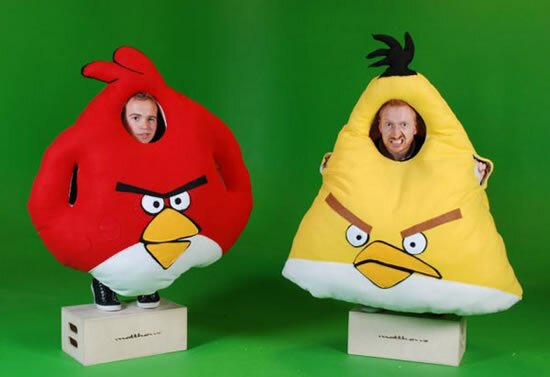 angry birds costumes Best Angry Birds Fan Art & funny goodies