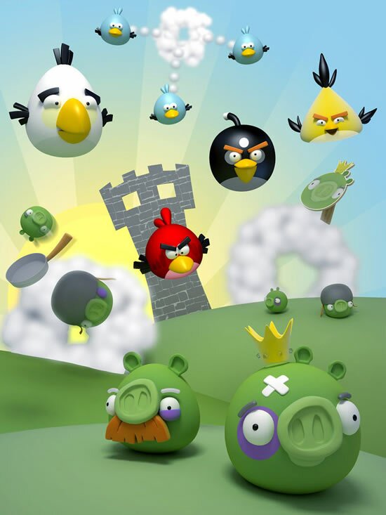 angry birds revenge by 16en d2y4wk5 Best Angry Birds Fan Art & funny goodies